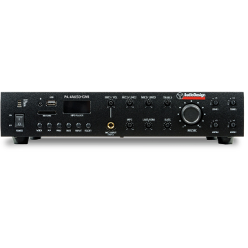 Audio Design PA 4A150HDMI-PH Finale 4 zone 8 Ohm+Phantom