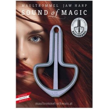 Maultrommel Schwarz Scacciapensieri Fun Harp 75mm n.12 rosso