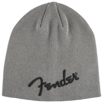 Fender logo Beanie charcoal heather gray Cuffia 