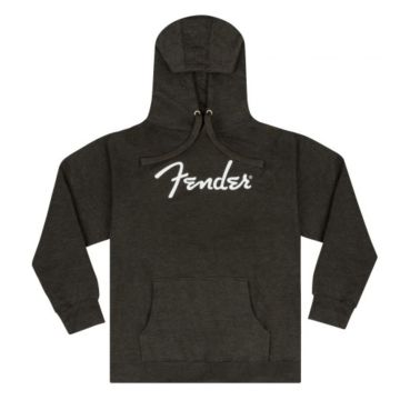 Felpa Fender Hoodie con cappuccio gray heather S Felpa Fender Hoodie con cappuccio gray heather S