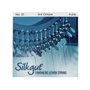 Corda Arpa Celtica Bow Brand 3 ottave n.21 F FA in nylon Silkgut
