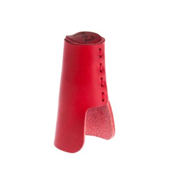 Copribocchino Clarinetto Sax alto Zac Ligature ZB-26 cuoio rosso
