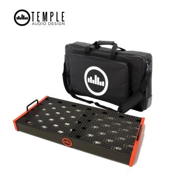 Pedalboard Temple Audio Design DUO-24 temple red red con borsa Pedalboard Temple Audio Design DUO-24 temple red red con borsa