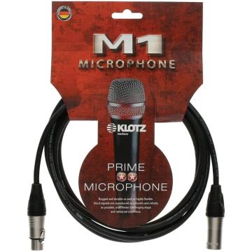 Cavo XLR/XLR 10 mt Klotz M1K1FM1000 serie M1 con connettore Klotz Cavo XLR/XLR 10 mt Klotz M1K1FM1000 serie M1 con connettore Klotz