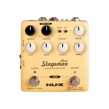 Pedale acustica Nux Stageman floor Pedale acustica Nux Stageman floor