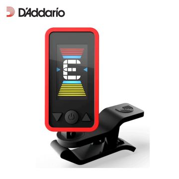Accordatore a clip D'Addario PW-CT-17RD Eclipse red