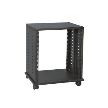 Proel STUDIORK08 armadio rack da 8 unità con ruote nero