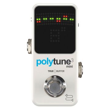 Accordatore Pedale TC Electronic POLYTUNE 3 Mini White
