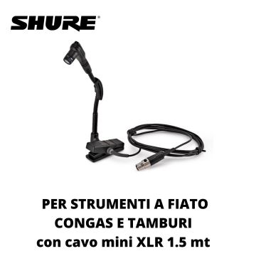 Microfono a clip Shure WB98H/C Microfono a clip Shure WB98H/C