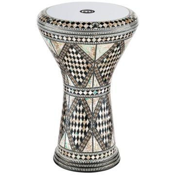 Meinl AEED1 Darbuka 8 3/4" white burl mosaic royale 