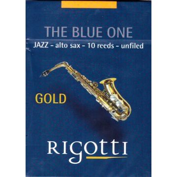 Ance Sax Alto Rigotti Gold n.3 Medium 10pz