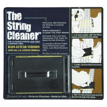 Tone Gear The string cleaner bass Strumento pulizia corde basso 