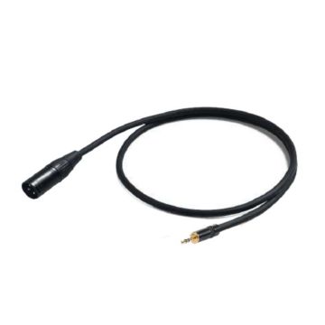 Cavo mini jack stereo/XLRM nero 5 mt Proel