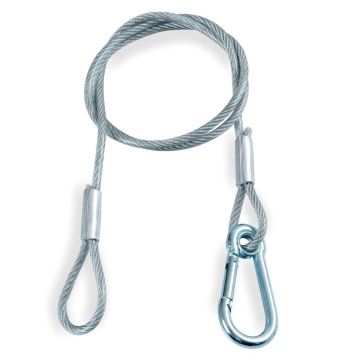 Cavo in acciaio con moschettone CENTOLIGHT Csc-485s