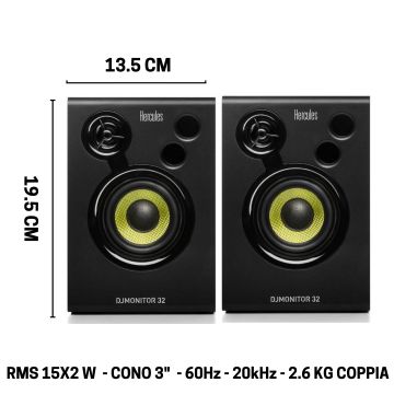 Hercules DJ MONITOR 32 (coppia) Hercules DJ MONITOR 32 (coppia)