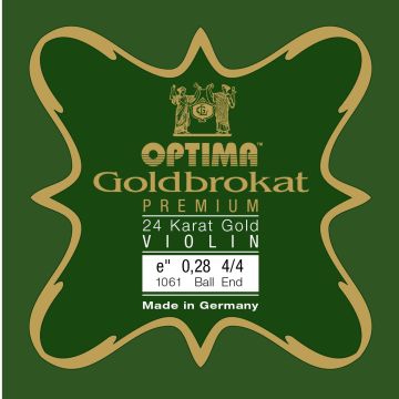  Corda Violino 4/4 Optima 1001 MI 0,28 Ball end