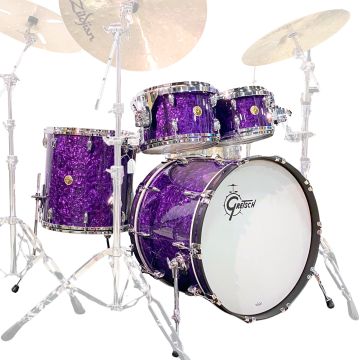 Gretsch Usa Custom Nitron 22" 4pcs purple marine pearl
