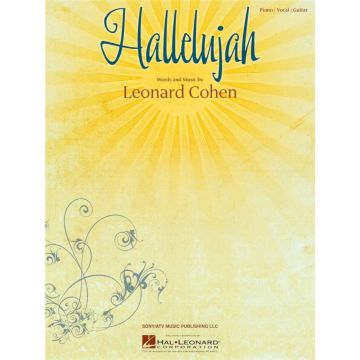 Hallelujah spartiti per pianoforte e voce