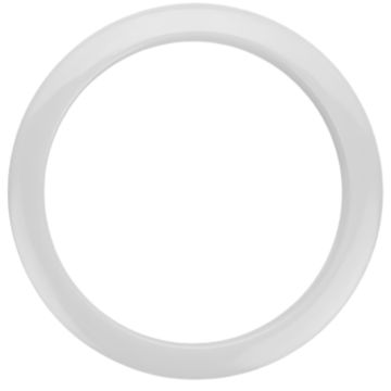 Drum O's 4" white Cerchio per foro cassa