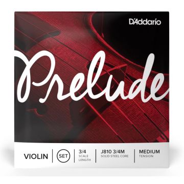 Corde Violino 3/4 D'Addario Prelude medium