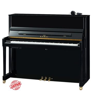 Pianoforte Verticale Kawai K300 ATX4 nero lucido h 122cm. JAPAN