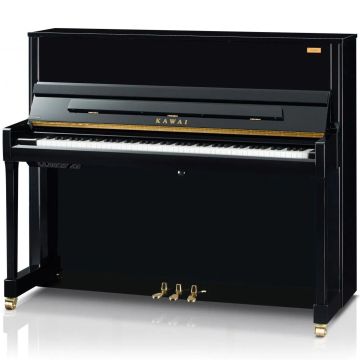Pianoforte Verticale Kawai K300 AURES nero lucido cm.122