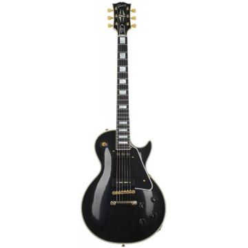 Gibson 1954 Les Paul Custom Staple Pickup Reissue VOS ebony con custodia