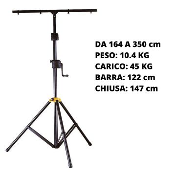 Hercules LS700B stativo luci 3.50mt 45 kg Hercules LS700B stativo luci 3.50mt 45 kg