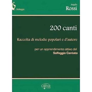 Rossi Raccolta 200 Canti per solfeggio