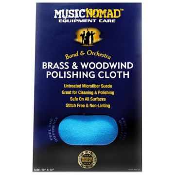 MusicNomad MN730 Panno pulizia ottoni microfibra