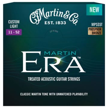 Martin Era MP535T Corde Acustica Phosphor Bronze Custom Light 11-52