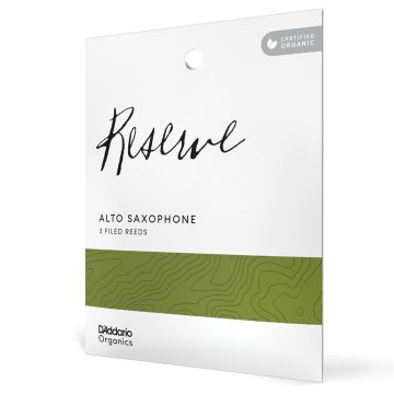 Ance Sax Alto D'Addario Reserve Organic filed 3pz n.2