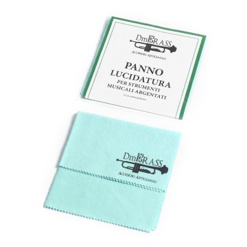 DM Brass Panno pulizia lucidatura strumenti argentati
