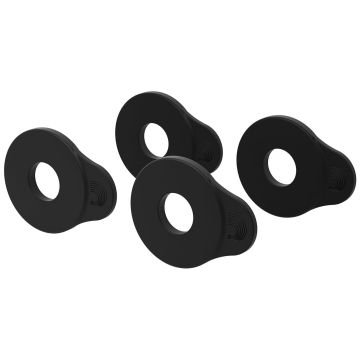D'Addario PW-FLSB-04BK Attacco tracolla Flex Lock