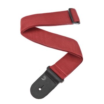 D'Addario PWS101 Tracolla chitarra red