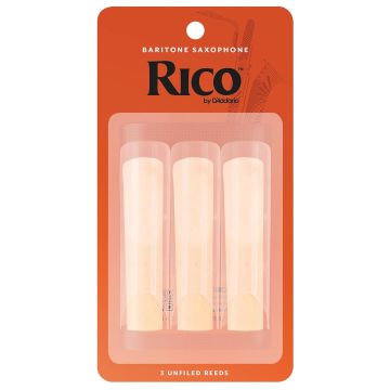 Rico by D'Addario n.2,5 (3-Pack) Ance Sax Baritono 
