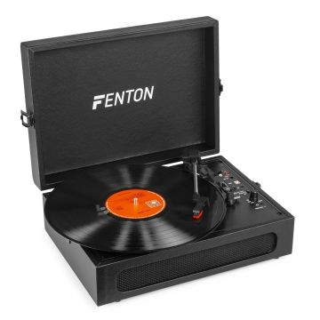 Giradischi bluetooth Fenton RP118B Record Player Btout Black