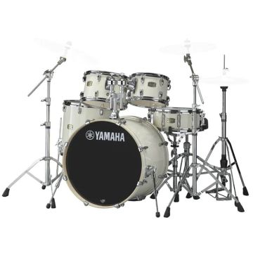 Yamaha Stage Custom Birch 20" 5pz + Hardware Classic White