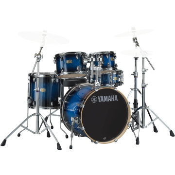 Yamaha Stage Custom Birch 20" 5pz + Hardware Deep Blue Sunburst