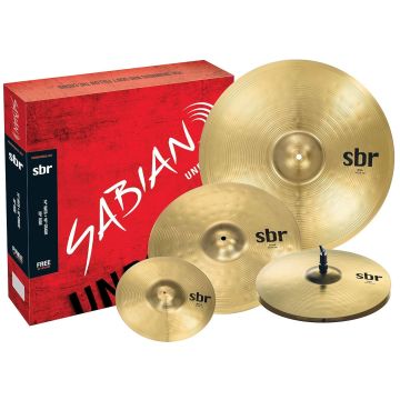 Sabian SBR Promotional Pack HH14" C16" R20" S10" SBR5003G Sabian SBR Promotional Pack HH14" C16" R20" S10" SBR5003G