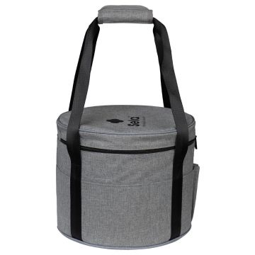 Borsa Campana cristallo 14" Sela SECBB14 grey