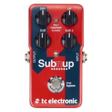 TC Electronic Sub 'n' Up Pedale Octaver TC Electronic Sub 'n' Up Pedale Octaver