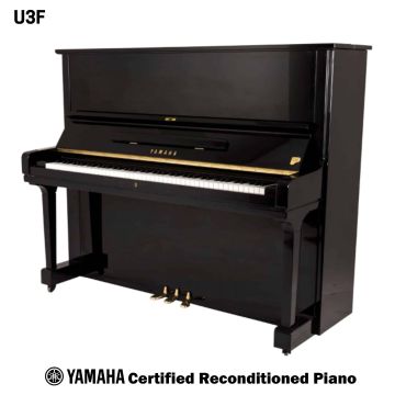 PIANOFORTE YAMAHA U3F RICONDIZIONATO CERTIFICATO NERO LUCIDO 1120810