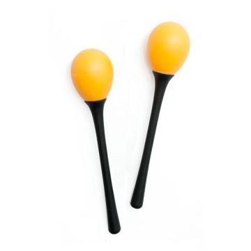 Maracas Dadi con manico coppia yellow Maracas Dadi con manico coppia yellow