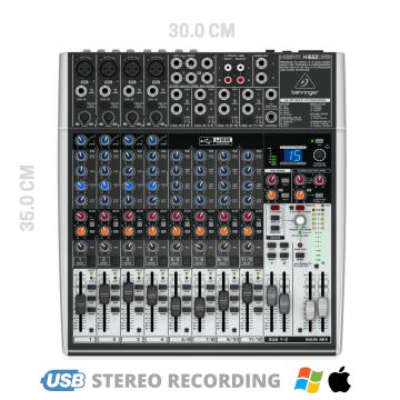 Mixer Behringher X1622 USB - 4Mic-4Stereo Mixer Behringher X1622 USB - 4Mic-4Stereo